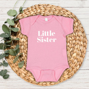 Body Para Bebê Irmã Pequena Família Irmão Correspondente