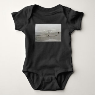 Body Para Bebê Irmãos Wright Flyer Primeiro Vôo Avião Aviação