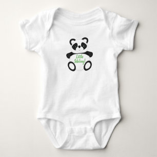 Body Para Bebê Irmãozinho ou Irmãzinha do Panda