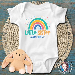 Body Para Bebê Irmãzinha Arco-íris