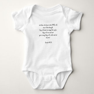 Body Para Bebê Isaías 40:31