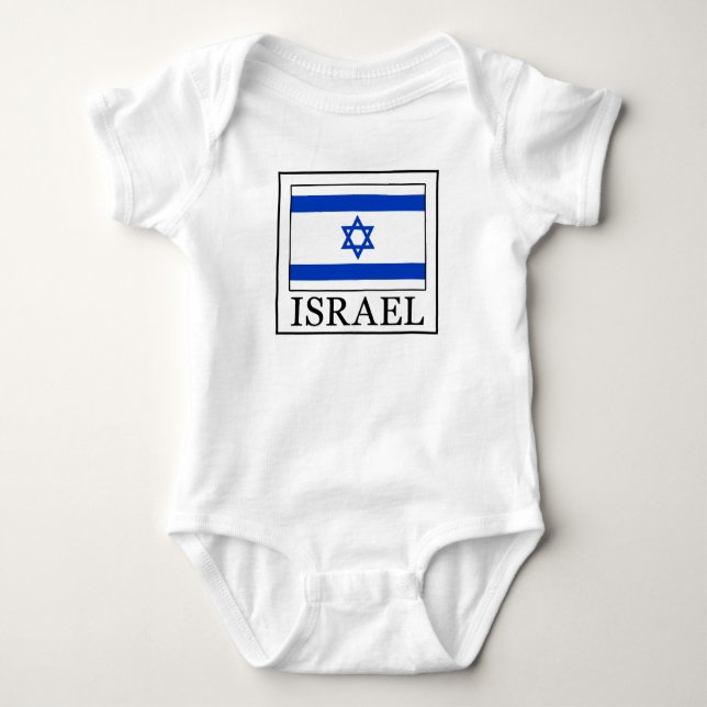 Body Para Bebê Israel (Frente)