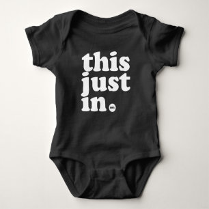 Body Para Bebê isto apenas no bodysuit do aniversário (do