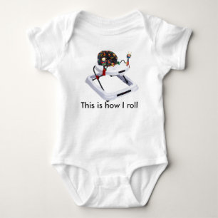 Body Para Bebê Isto é como eu rolo o bebê