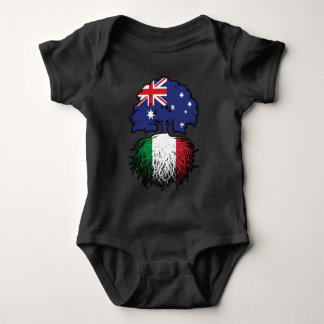 Body Para Bebê Itália, Itália, Austrália Australiana, Bandeira Ra