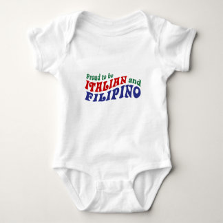 Body Para Bebê Italiano e filipino