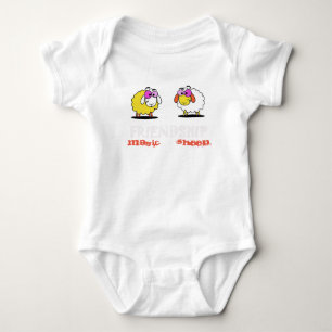 Body Para Bebê Item Bebê Ovelha Mágica