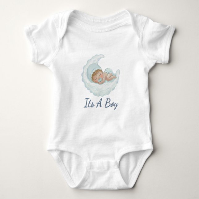 Body Para Bebê Its A Boy  (Frente)