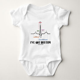 Body Para Bebê I've obteve o ritmo (ECG/EKG - o esboço da pista