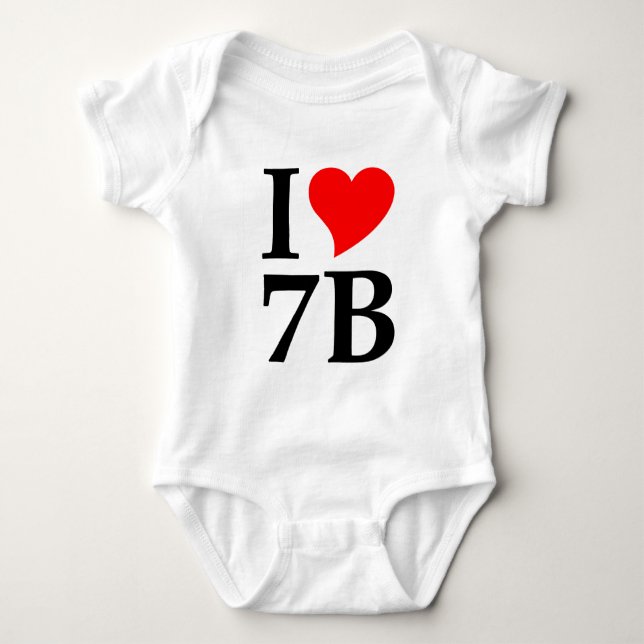 Body Para Bebê J 7B love (Frente)