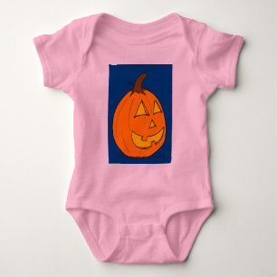 Body Para Bebê Jack o' Lanterna Blue Criança Creeper