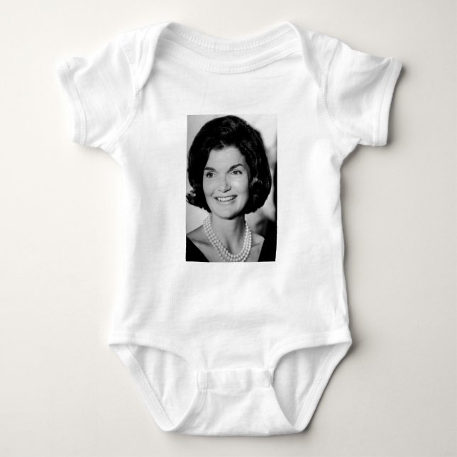 Body Para Bebê Jackie Kennedy (Frente)