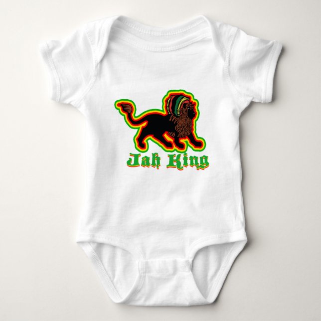 Body Para Bebê Jah King (Frente)