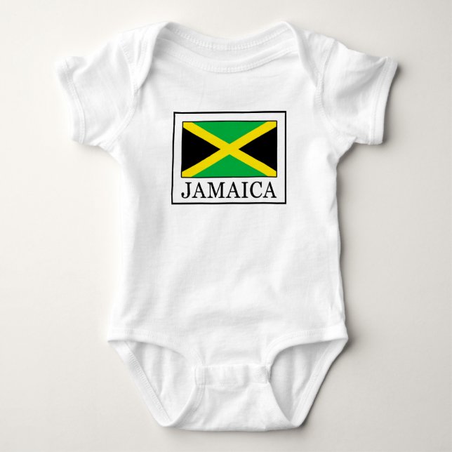 Body Para Bebê Jamaica (Frente)
