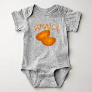 Body Para Bebê Jamaica Spicy Beef Patty Jamaica Paery