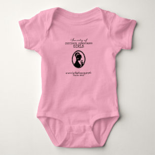 Body Para Bebê Jane Austen Society of Obstinate Headstrong Girls
