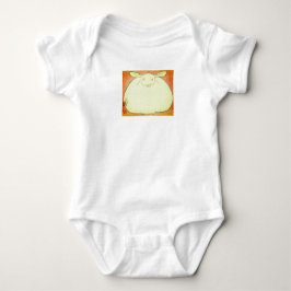 BODY PARA BEBÊ JAPONÊS FAT BUNNY NOME PERSONALIZADO BABY BODYSUIT