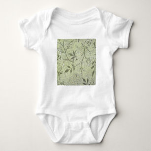 Body Para Bebê Jasmim Botânico Vintage Antigo William Morris