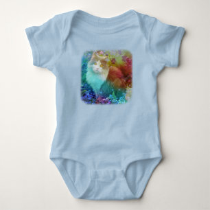 Body Para Bebê Jasmine a Gatinha
