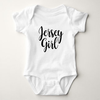 Body Para Bebê Jersey Girl One Piece Bodetê