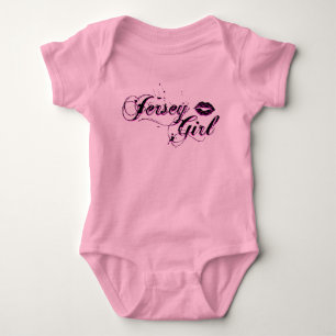 Body Para Bebê Jersey Girl T-shirts, Roupa e presentes
