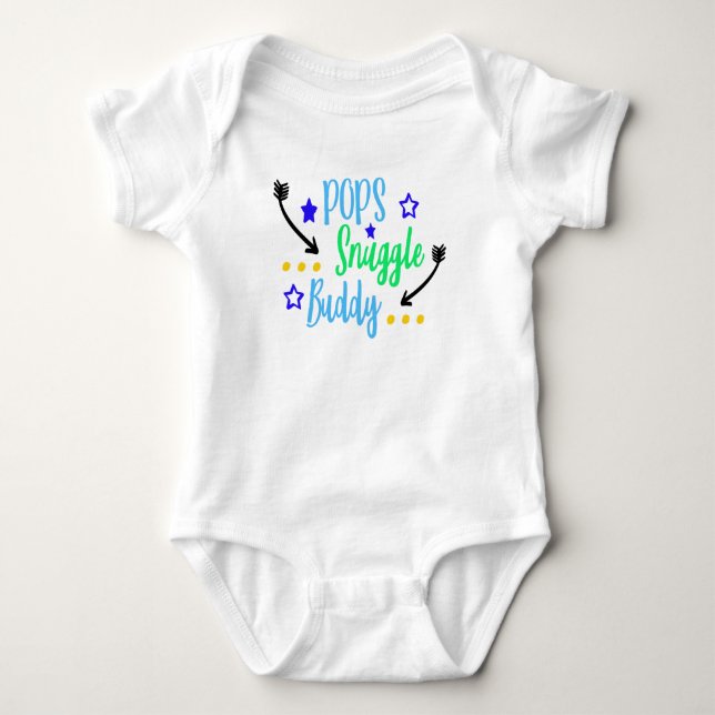 Body Para Bebê Jersey T-Shirt (Frente)