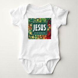 Body Para Bebê JESUS Adoremo-lo Natal