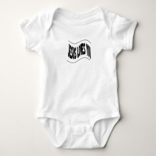 Body Para Bebê Jesus Ama Você