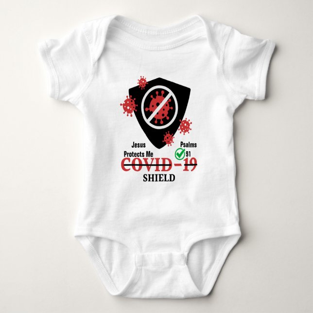 Body Para Bebê Jesus - Bebê Jersey Bodycase (Frente)