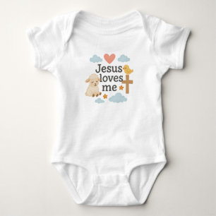 Body Para Bebê Jesus me ama