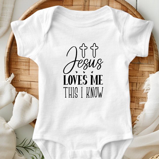 Body Para Bebê Jesus Me Ama Bebê Roupa De Porte (Criador carregado)