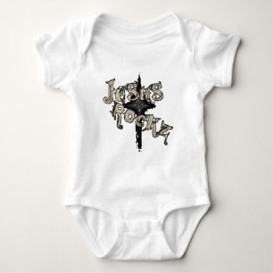 Body Para Bebê Jesus Rockz Christian