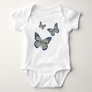 Body Para Bebê Jewish Monarch Kid e Baby Light Shirt