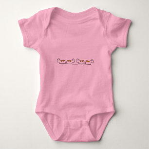 Body Para Bebê Jihn Dancing Criança Creeper