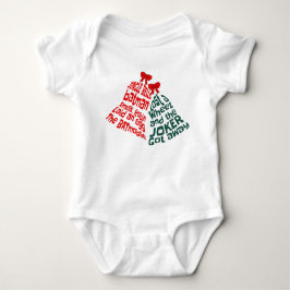 Body Para Bebê Jingle Bells Whimsy