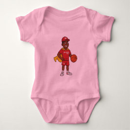 Body Para Bebê J'Lon o Campeão Baby Tee