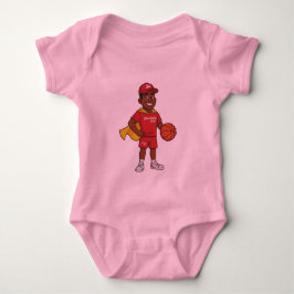 Body Para Bebê J'Lon the Champion Baby Tee