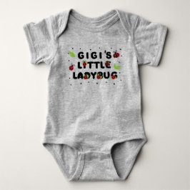 Body Para Bebê Joaninha da Gigi - Fofa