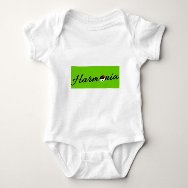 Body Para Bebê Joaninha Harmonia zen (Frente)