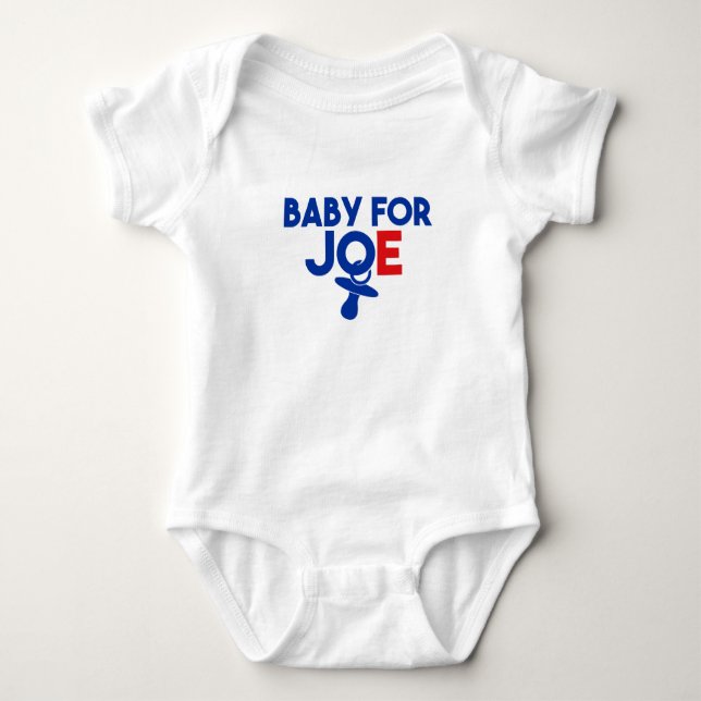 Body Para Bebê Joe Biden - Bebê Para Joe (Frente)