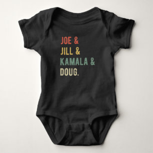 Body Para Bebê Joe & Jill & Kamala & Doug I