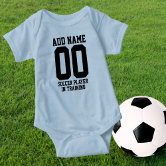  Body de bebé personalizado Futuro jugador de fútbol