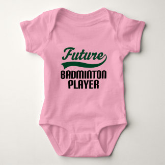 Body Para Bebê Jogador do Badminton (futuro)