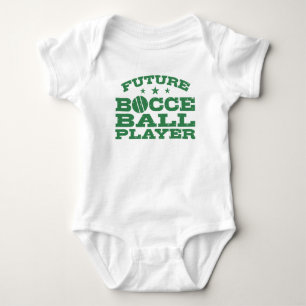 Body Para Bebê Jogador futuro da bola de Bocce