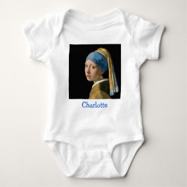 Body Para Bebê Johannes Vermeer - Girl with a Pearl Earring