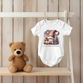 Body Para Bebê Jolly Little Gnome Baby Bodysuit
