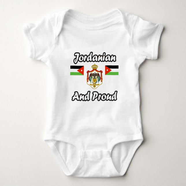 Body Para Bebê Jordano e orgulhoso (Frente)