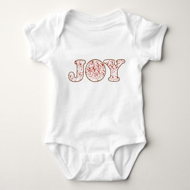 Body Para Bebê Joy Bodysuit (Frente)