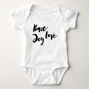 Body Para Bebê Joy da Paz Típica do Amor Na moda