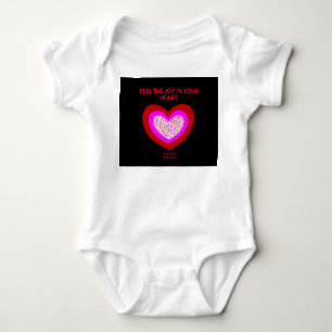 Body Para Bebê Joyful Heart Baby Jersey